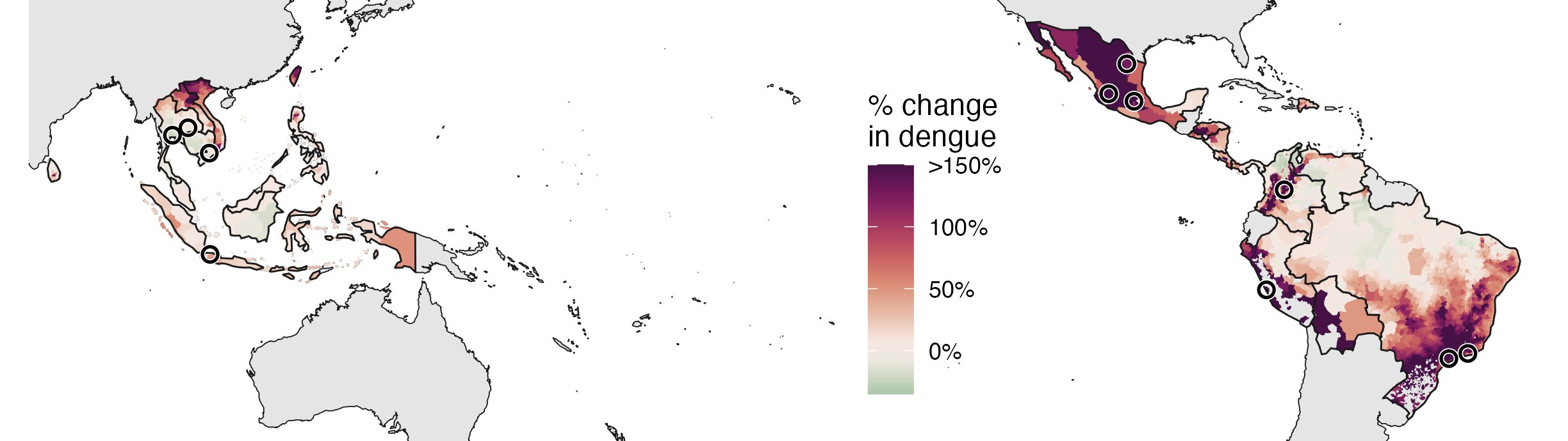 Le climat de réchauffement entraîne une augmentation de la dengue à travers l'Asie et les Amériques, l'étude montre