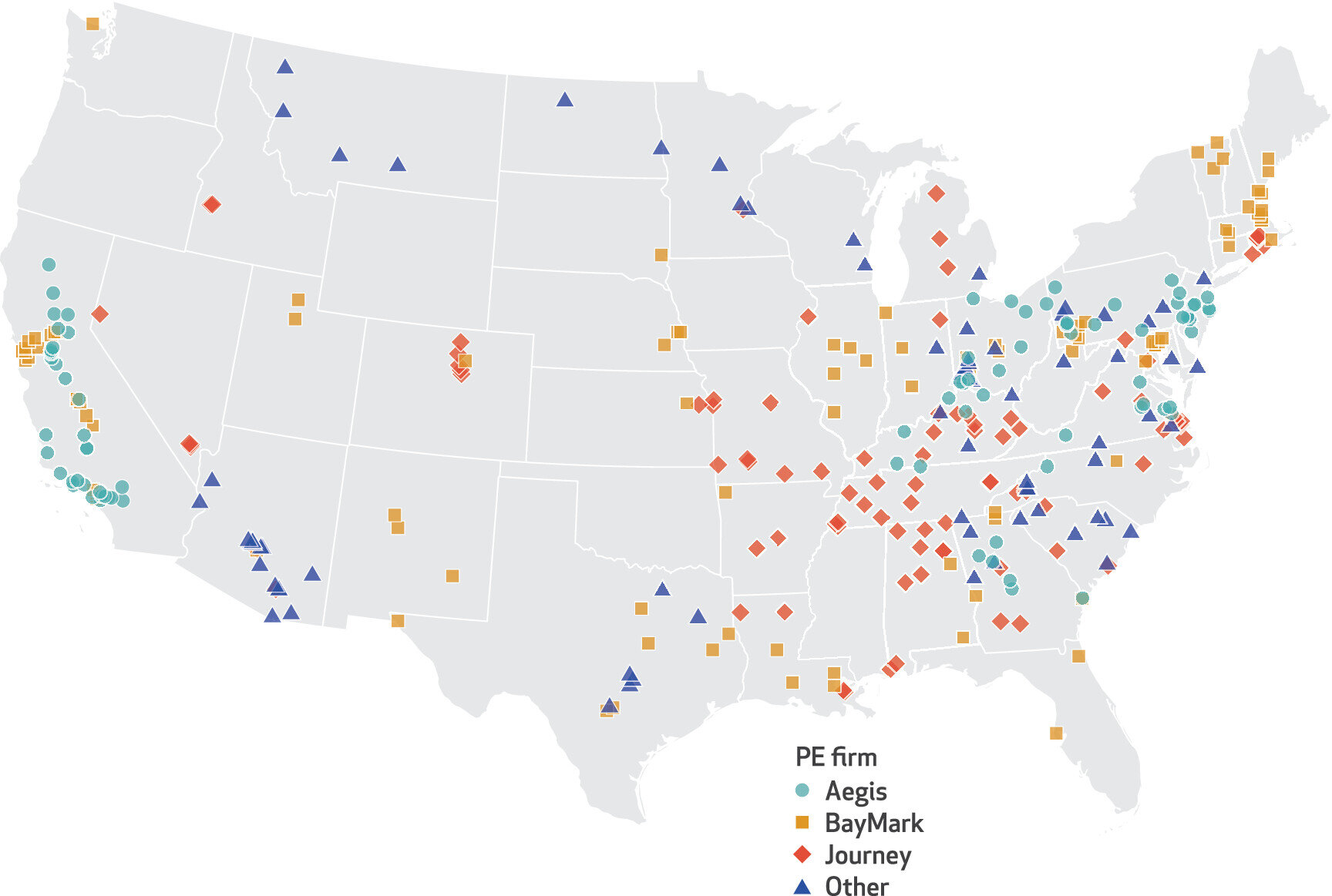La consolidation du marché privé du marché du traitement des opioïdes ne parvient pas à étendre l'accès à la méthadone