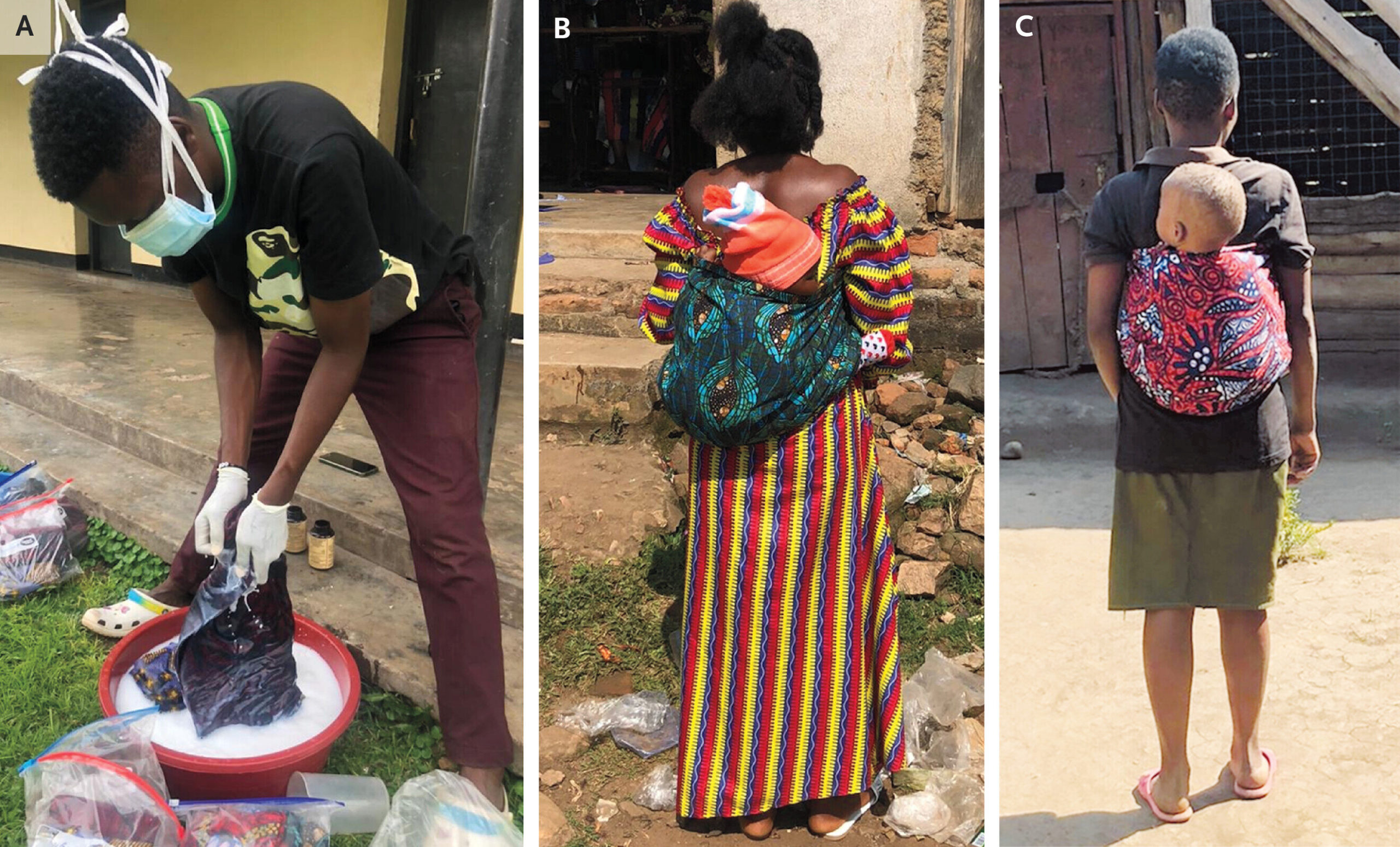 Enveloppements de bébé traités par la perméthrine, les cas de paludisme ont coupé le paludisme chez les enfants ougandais