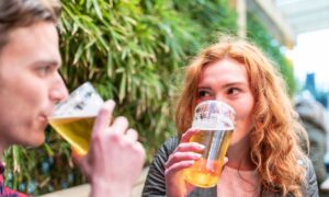 C&rsquo;est ce qui arrive si tu sautes la bière et le vin ce soir